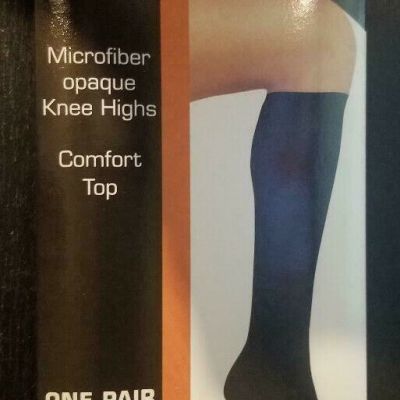 LEVANTE MICROFIBER OPAQUE KNEE HIGH COMFORT TOP DALI  KNEE HIGHS